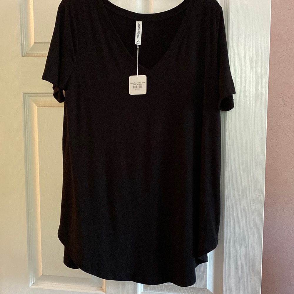 Black Zenana Premium Tee - Brand New, Never Worn